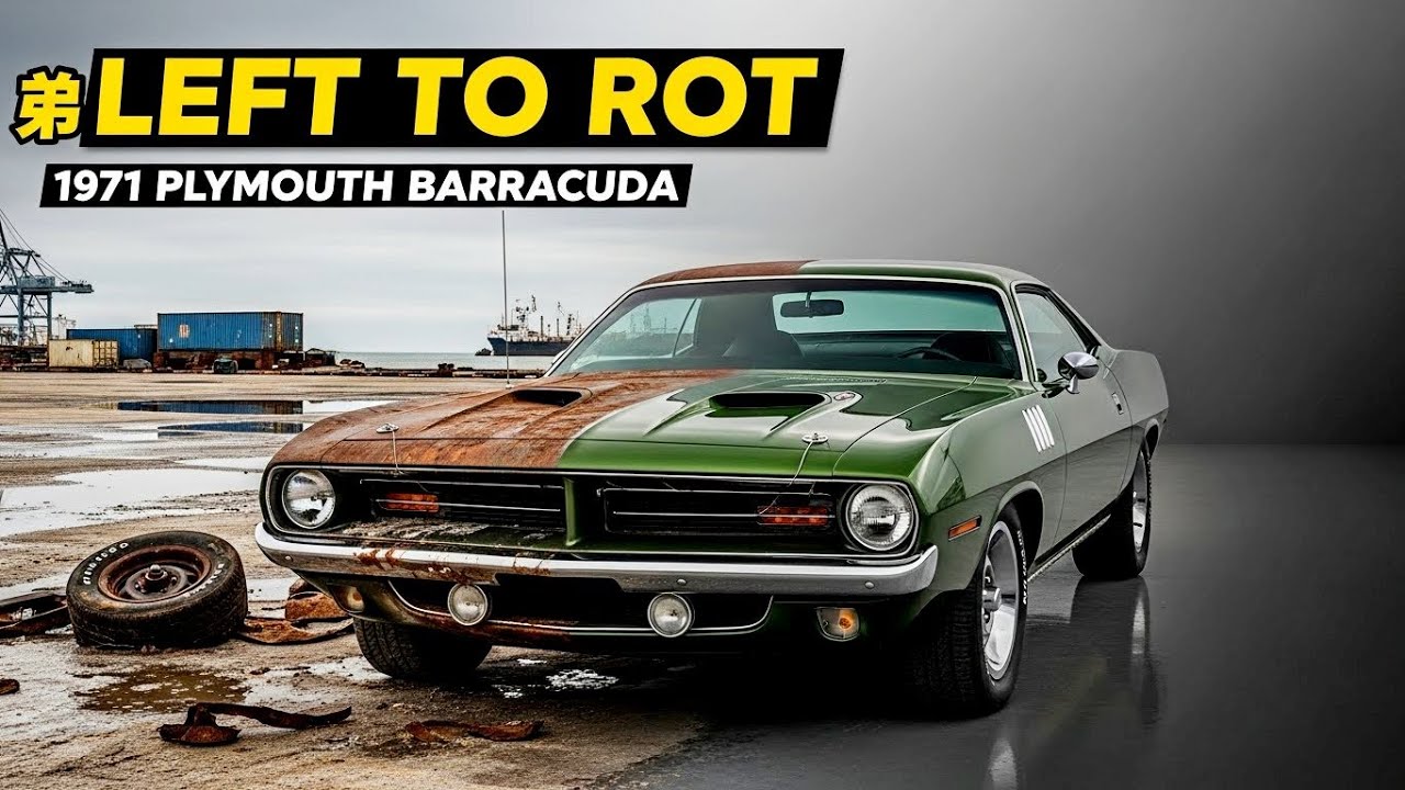 We Found a Completely Rusted 1971 Plymouth Barracuda and Brought It Back to Life