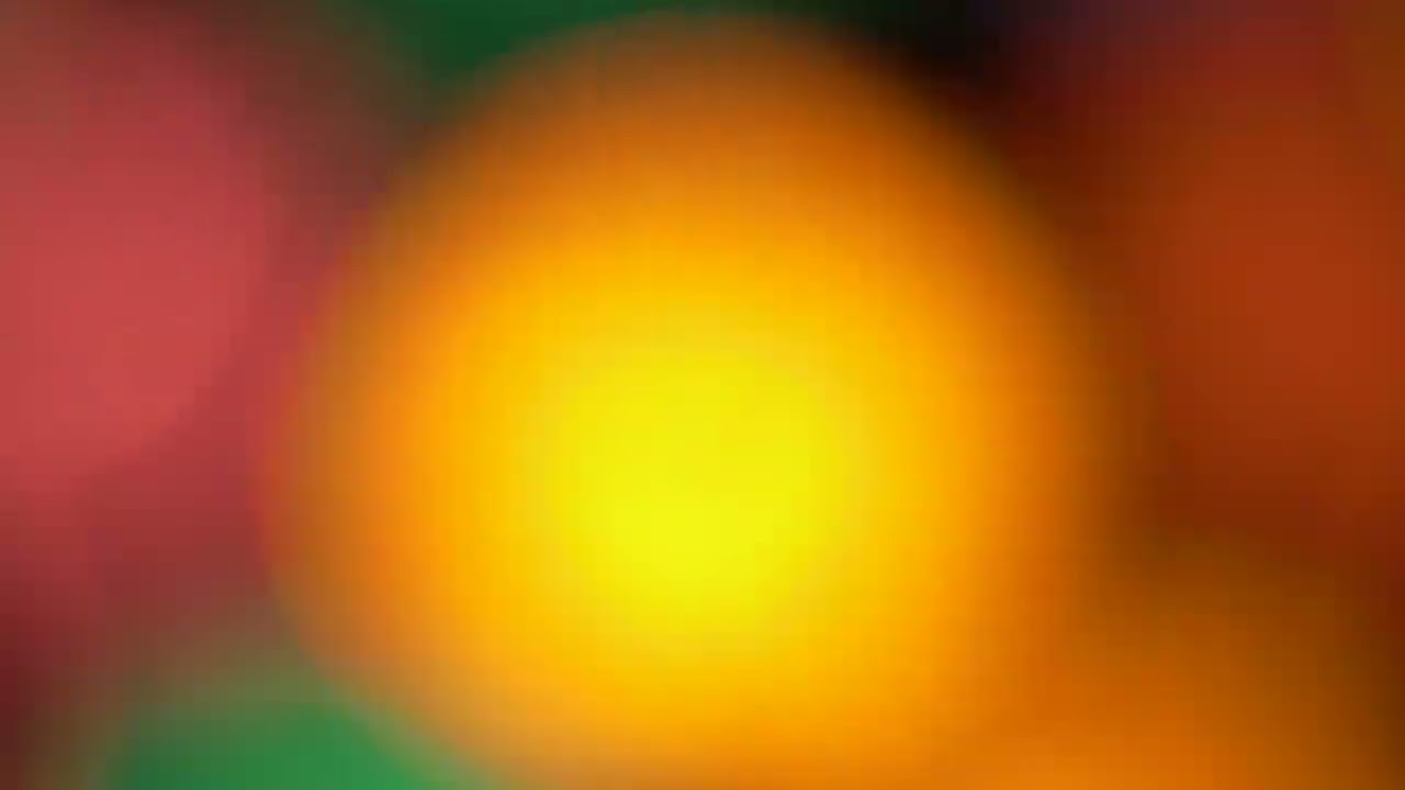 Defocused Blurred Lights | 4K Relaxing Screensaver