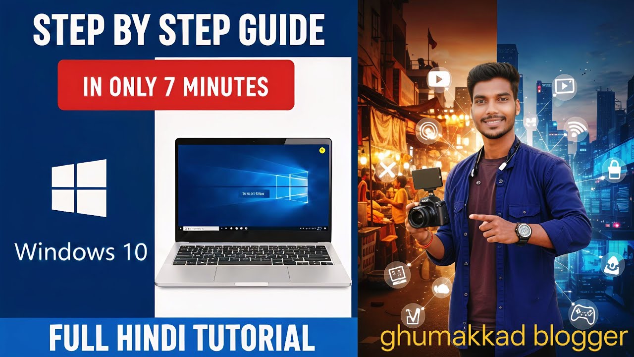 Windows 10 Installation on HDD after SSD Failure | SSD खराब होने पर Windows कैसे डालें