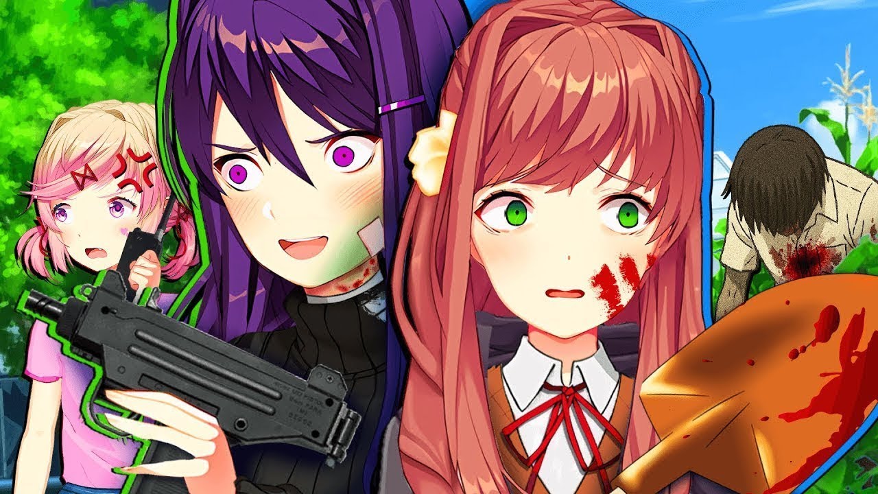 Dokis Survive the Zombie Apocalypse🧟(DDLC Voiced Animation)