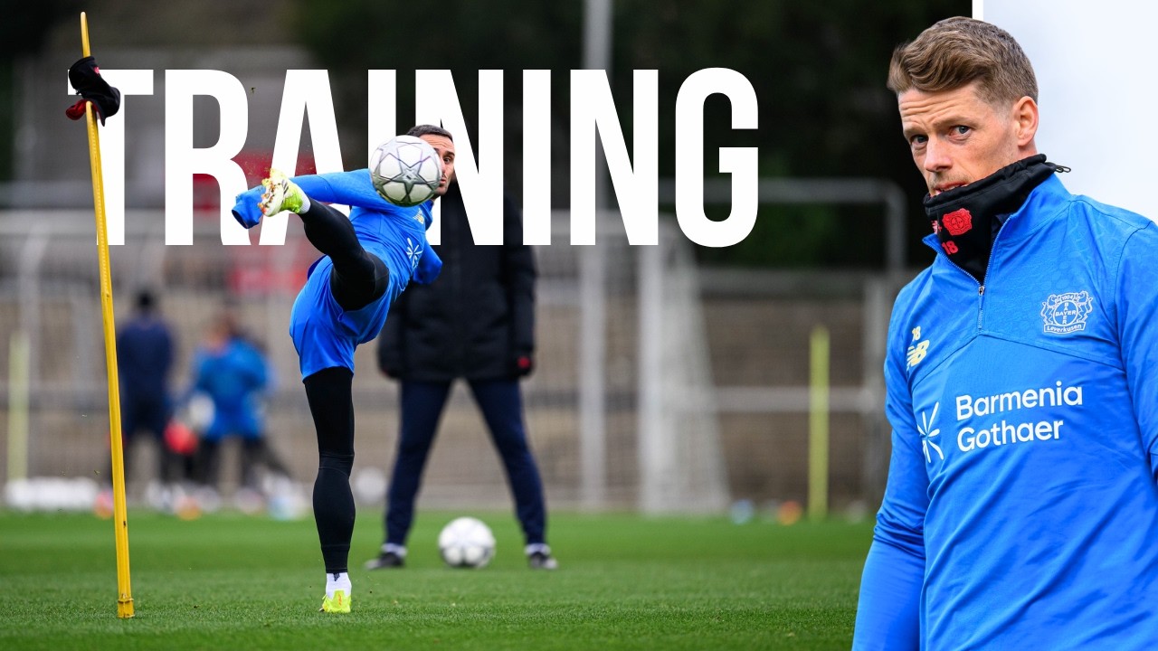 Die finale Trainingseinheit vor dem Champions-League-Kracher gegen Olympiacos