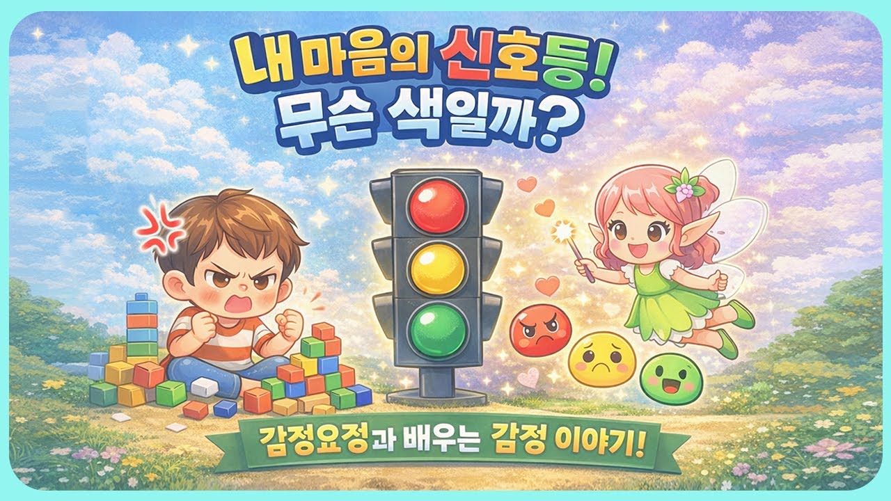 내 마음의 신호등 무슨색일까? | 감정 교육동화 | 아이가 스스로 다루는 감정