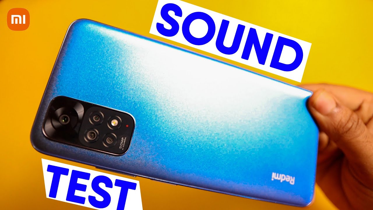REDMI NOTE 11 Sound Test (Audio Quality Test)