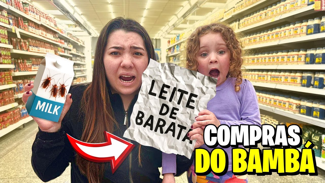 O BAMBA OBRIGOU EU E A DIVA A FAZER A COMPRA DO MÊS DELE | *encontramos uma chave*