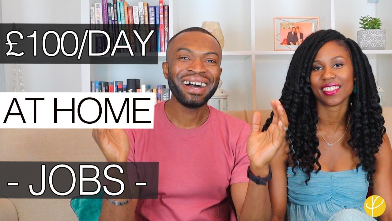 7 HIGH PAYING WORK-AT-HOME JOBS OF 2025 | £100/Day (& More!)