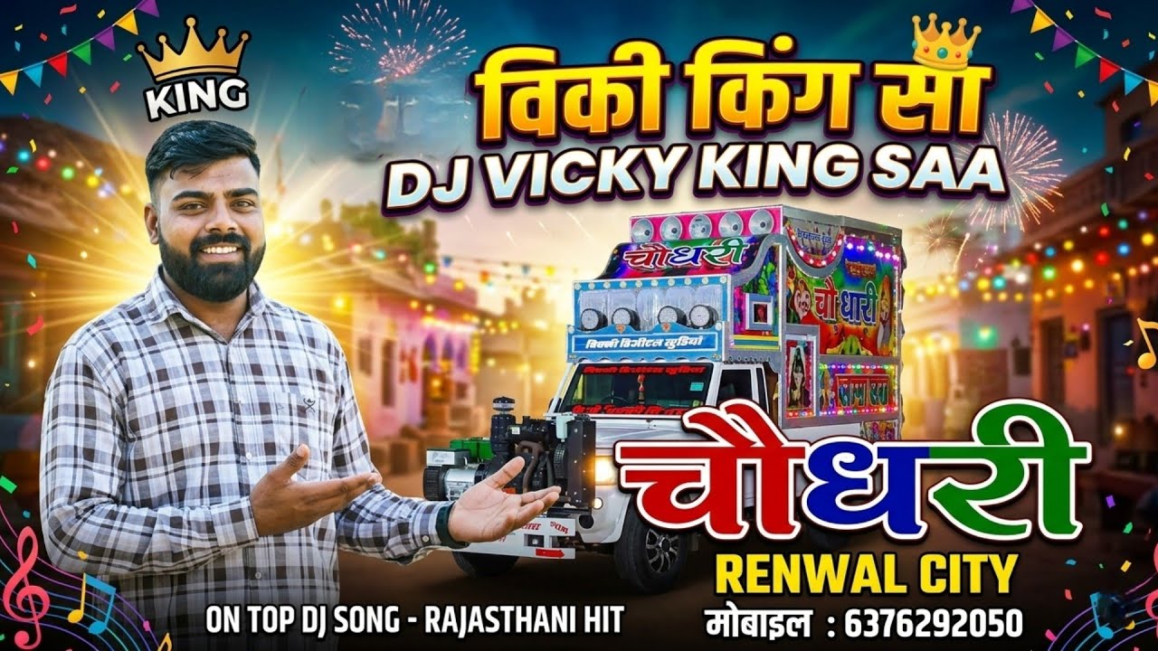Dj vicky king saa / Vicky digital studio || rajendra yadav | vikash Puniya ( marwadi song ) #song 