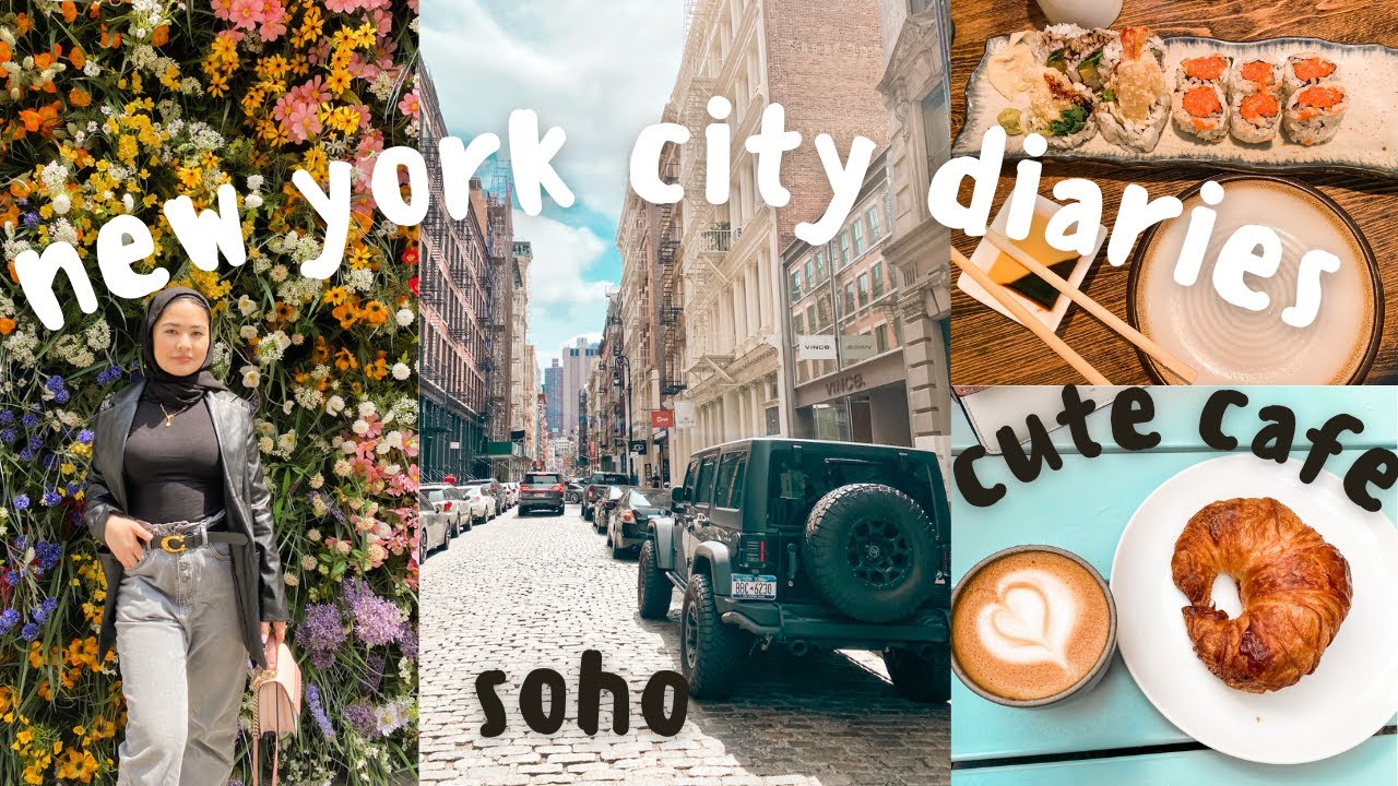NYC DIARIES: Soho, Cute Cafe ☕️and Sushi Date🍣