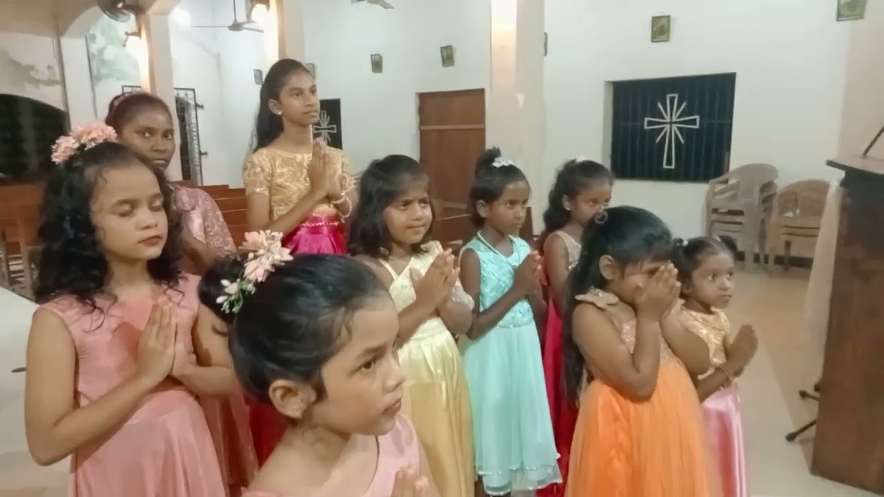 මා  මව්නි/අප  වෙනුවෙන්  මැදිහත් වන දේව අම්මාට  තුති  පුදමු