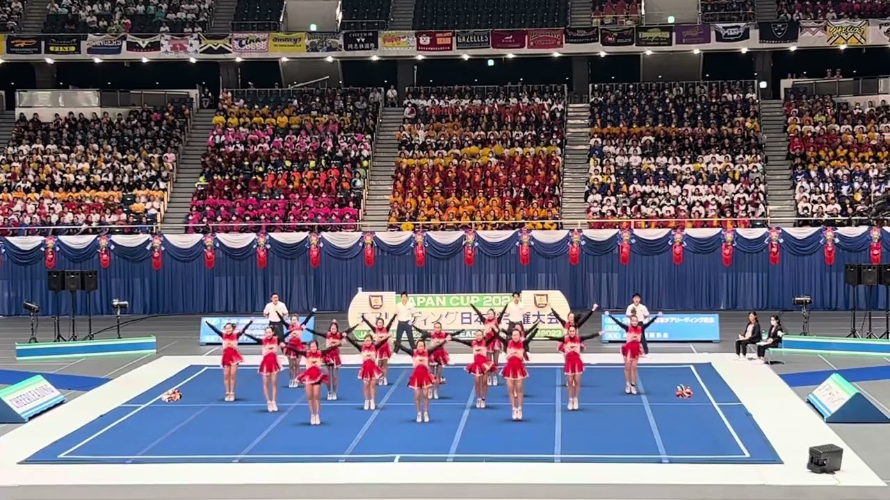 JAPAN CUP2023日本選手権大会　決勝DIVISION1高等学校部門 聖霊高等学校10位　286.5点