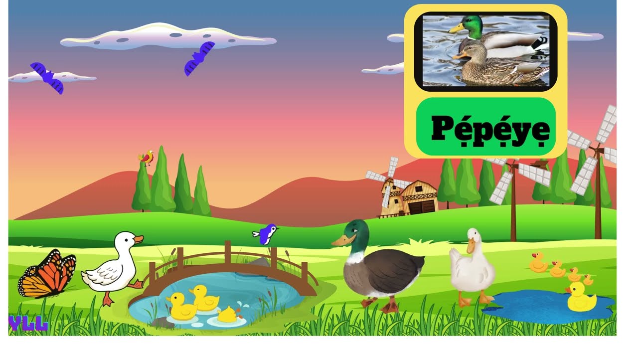 FARM ANIMALS IN YORUBA WITH RYAN