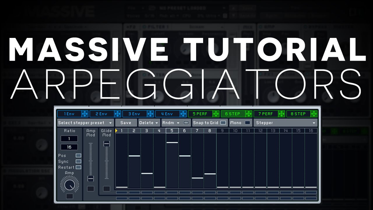 Massive Tutorial | Making an Arpeggiator Template