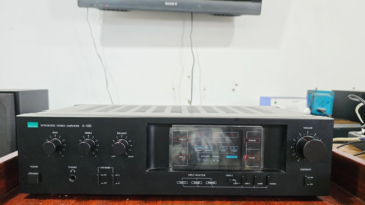 SANSUI Vintage Stereo Amplifier A-505/For Sale/Infinity Audio/Contact 94433 70602 