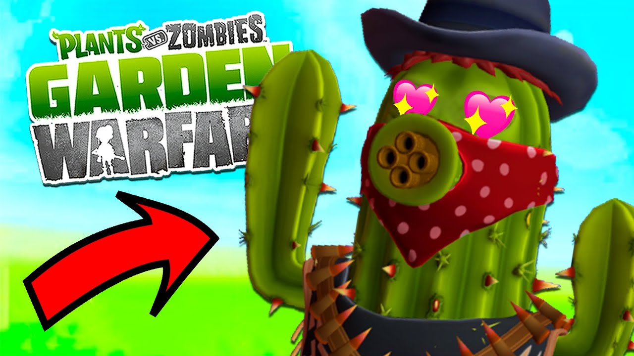 Probé Cactus Bandido y pasó lo IMPENSABLE - Plants vs Zombies Garden Warfare 1 - PvZ GW1