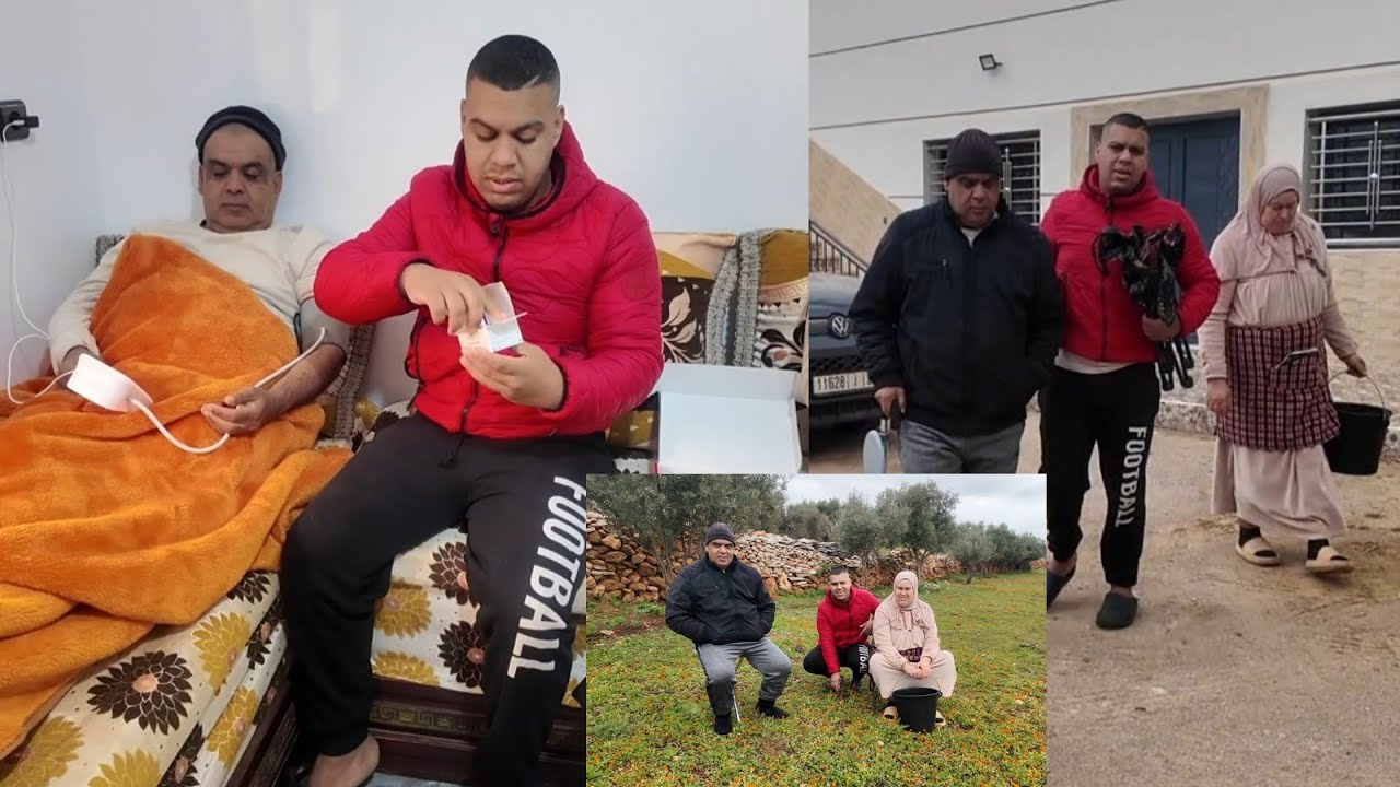 حميد تكتب ليه عمر جديد ❤️ بدا كيرجع لصحتو وخرجناه يتمشى 🤲  فيديو مؤثر 🥲