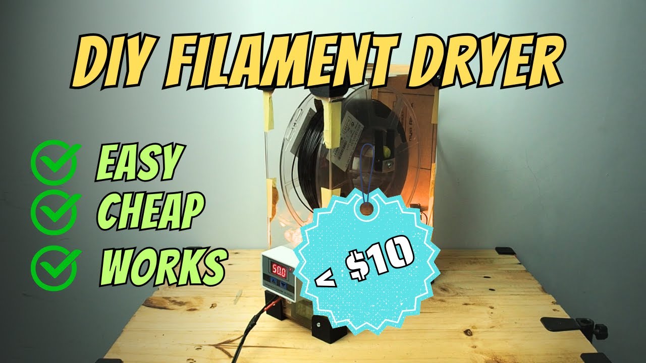 The Easiest and Cheapest DIY Filament Dryer