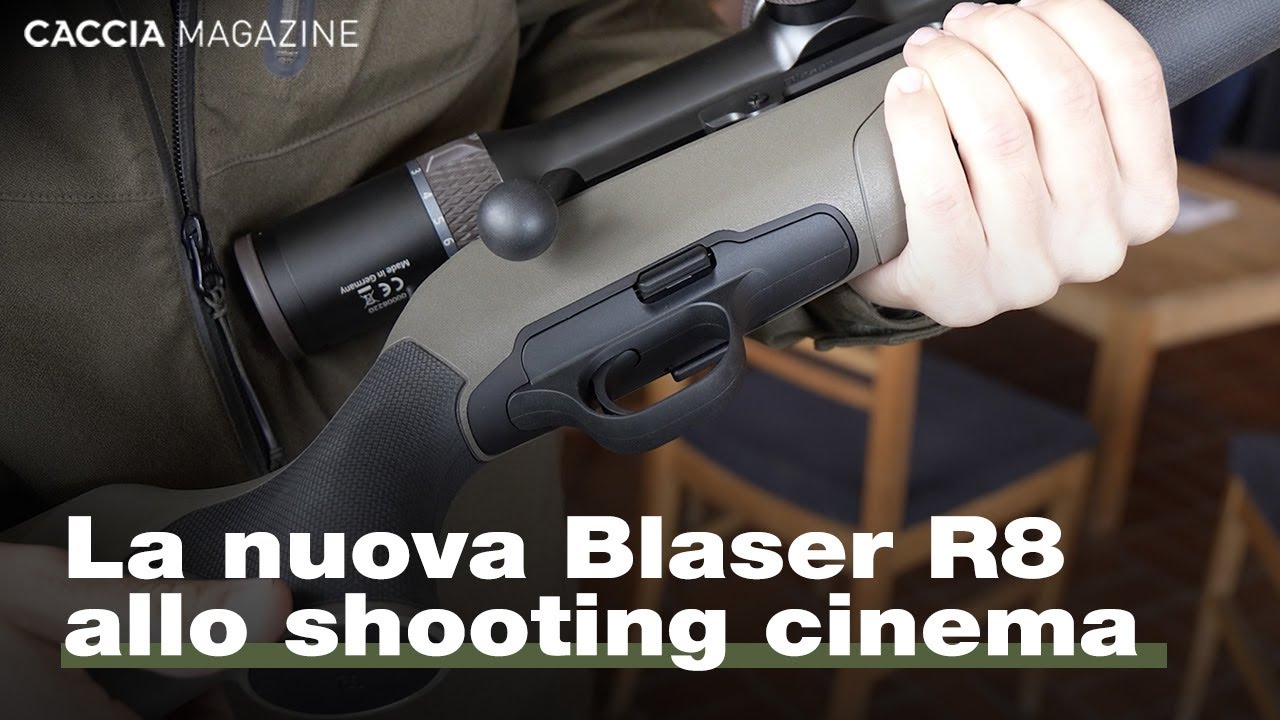 Blaser R8 Professional 2.0 calibro 8,5x55 Blaser - La prova a fuoco allo shooting cinema