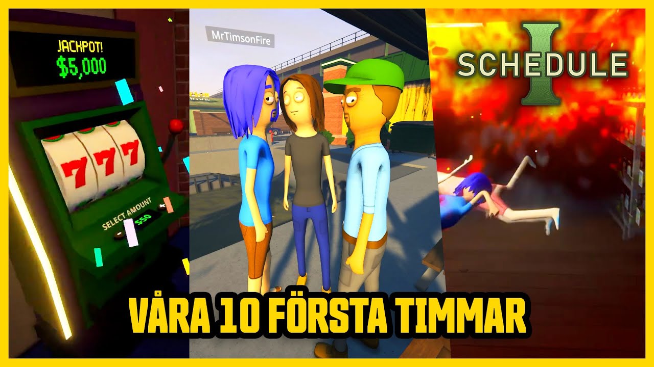 VÅRA 10 FÖRSTA TIMMAR PÅ 41 MINUTER! | SCHEDULE 1 🥦
