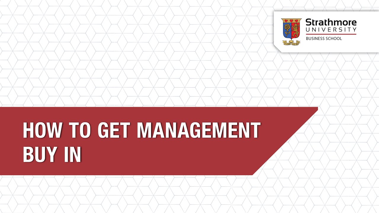 How to get management buy in for your coaching project