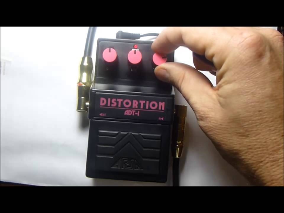 Aria ADT-1 Distortion Guitar Effect Pedal