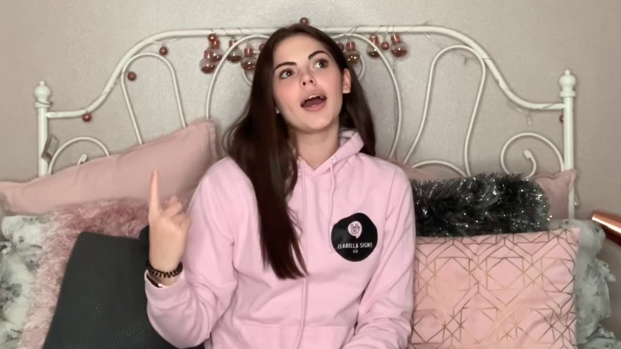 We’re all in this Together - High School Musical - British Sign language - Isabella Signs