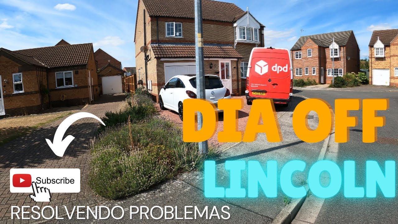 Motorista de van na inglaterra no seu dia de folga