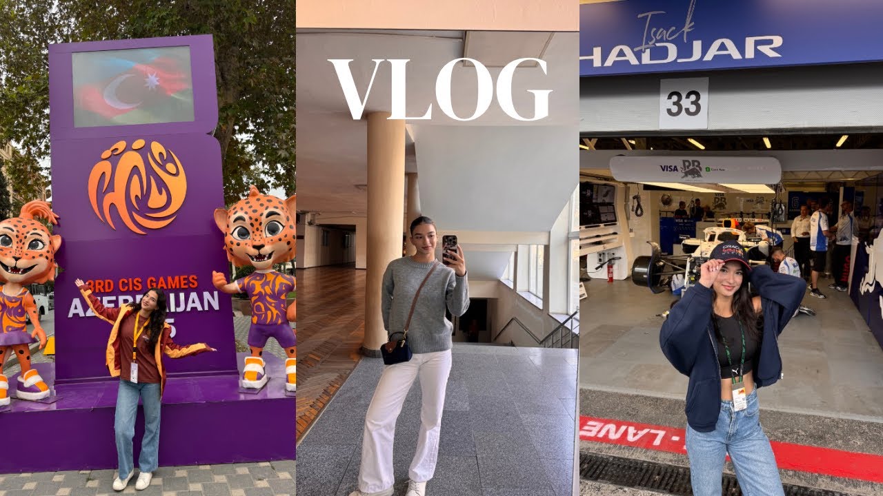 QARIŞIQ VLOG🤩 | ANYMA KONSERTİ 🪩 | F1🏎️ | MDB💜