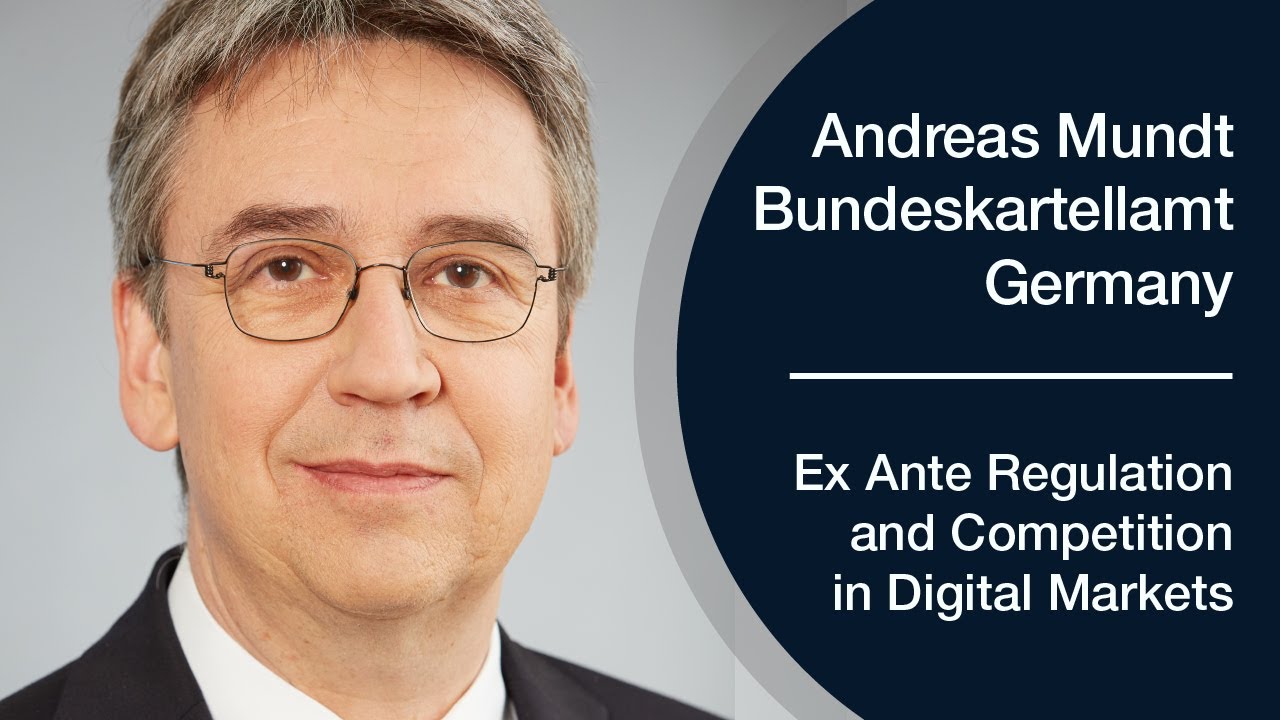 Andreas Mundt on the German Competition Act and the amendment against abuse of digital companies