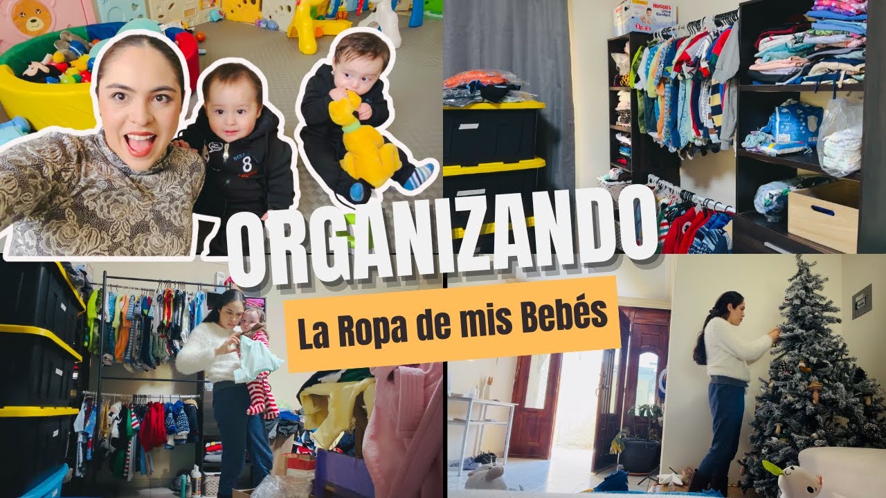 DEPURACIÓN Y ORGANIZACIÓN DE ROPITA DE BEBÉ 🧸✨quitamos el arbolito 🌲 