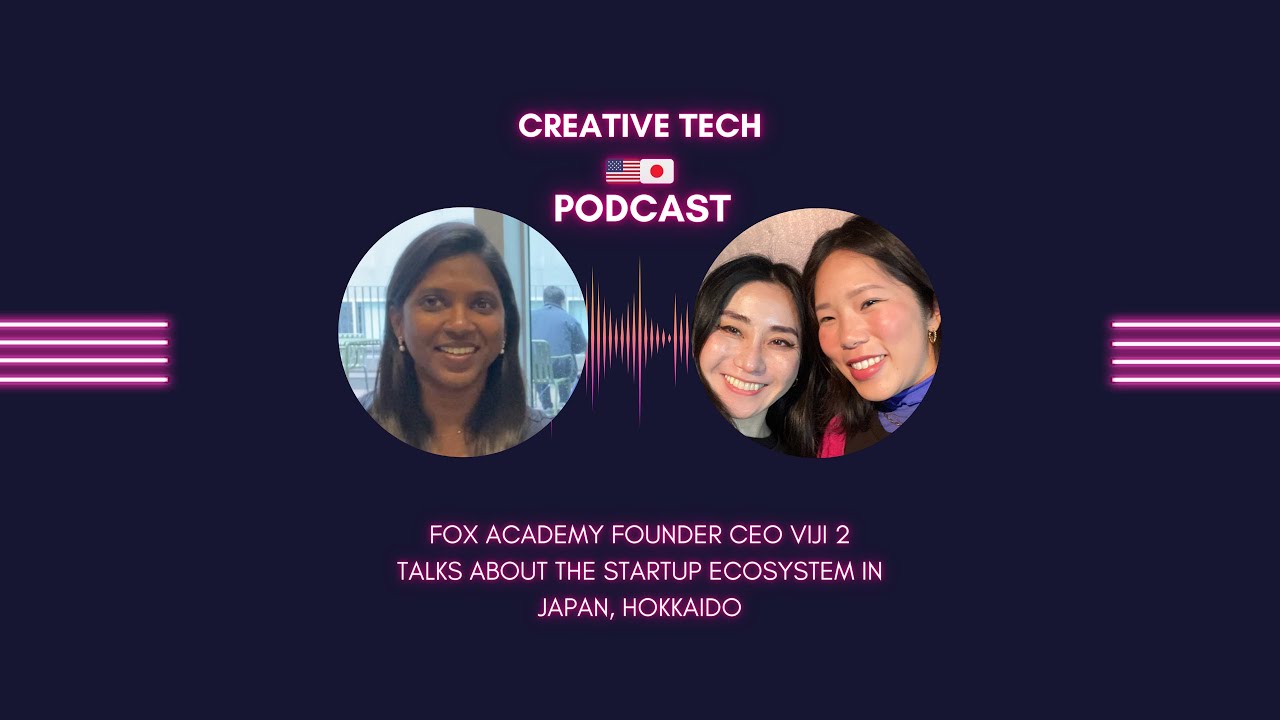 014. FOX ACADEMY founder CEO Viji 2 Talks about the startup ecosystem in Japan, Hokkaido