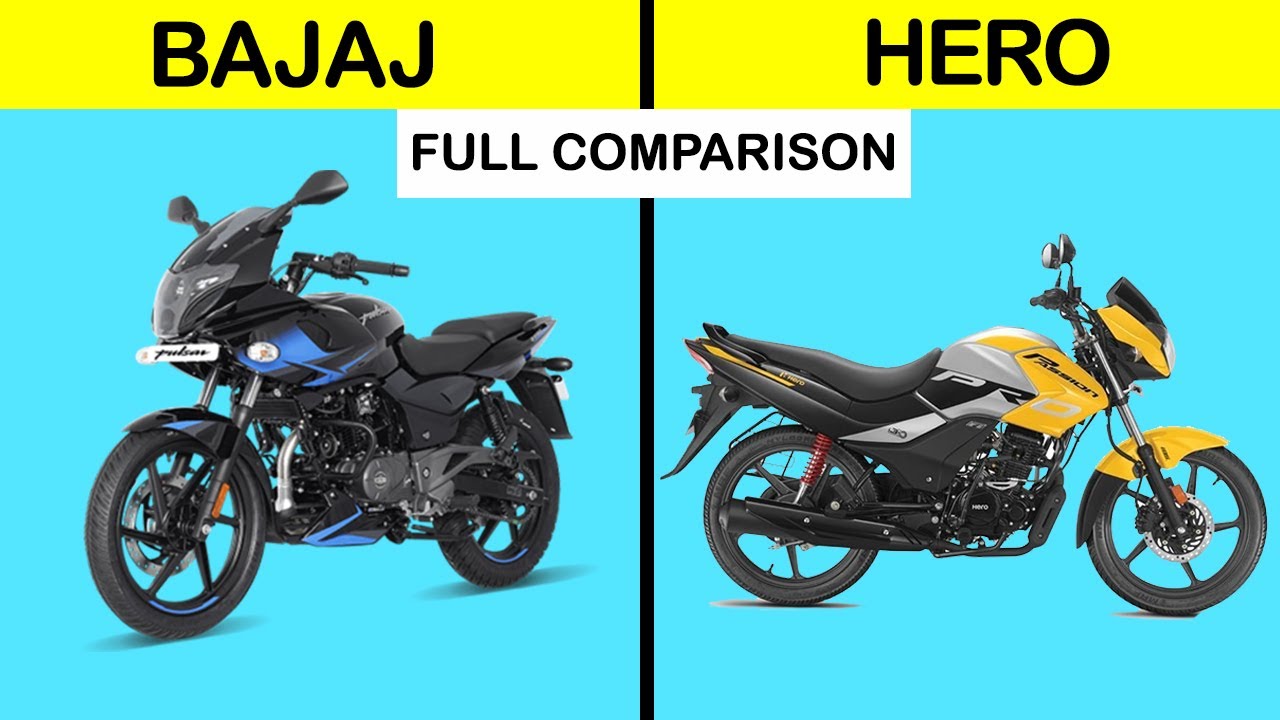 Bajaj vs Hero Full Comparison UNBIASED in hindi | Hero vs Bajaj