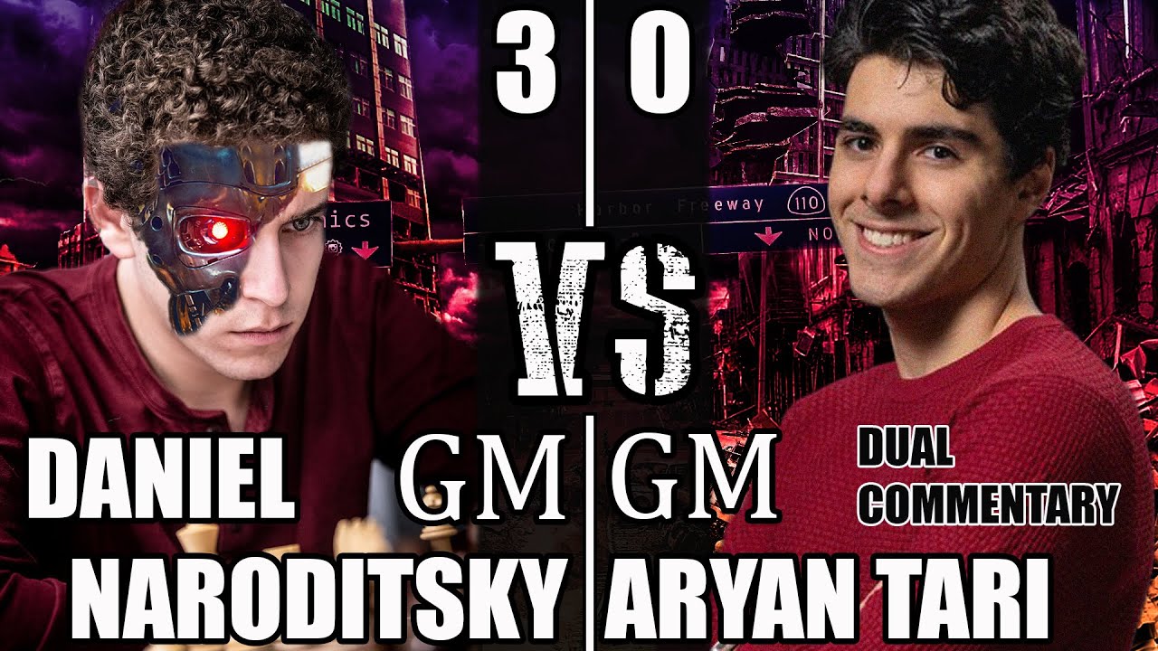 Danya Goes Super Human VS Aryan Tari | 3 0 Blitz | Dual Commentary