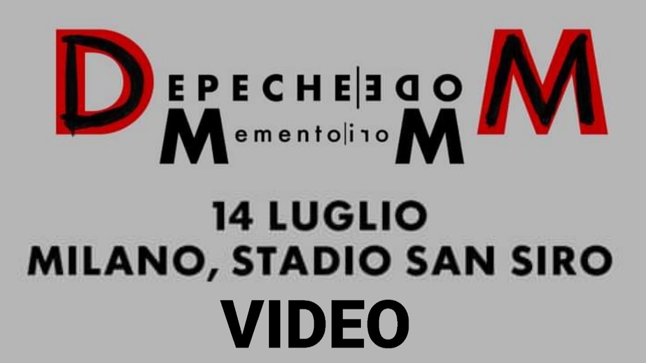 Depeche Mode - Stadio Meazza, San Siro, Milano, Italy, 14 jul 2023 - FULL VIDEO LIVE CONCERT