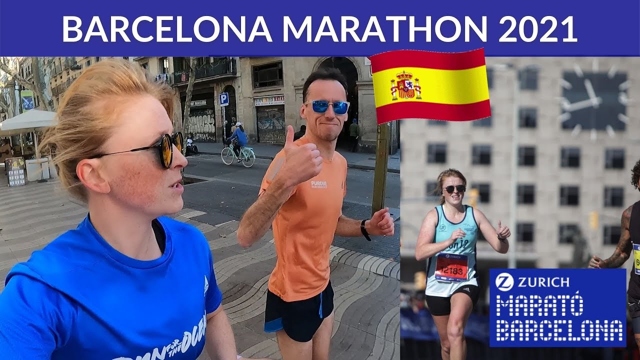 BARCELONA MARATHON 2021 with a GoPro | 5 weeks after London PB!?