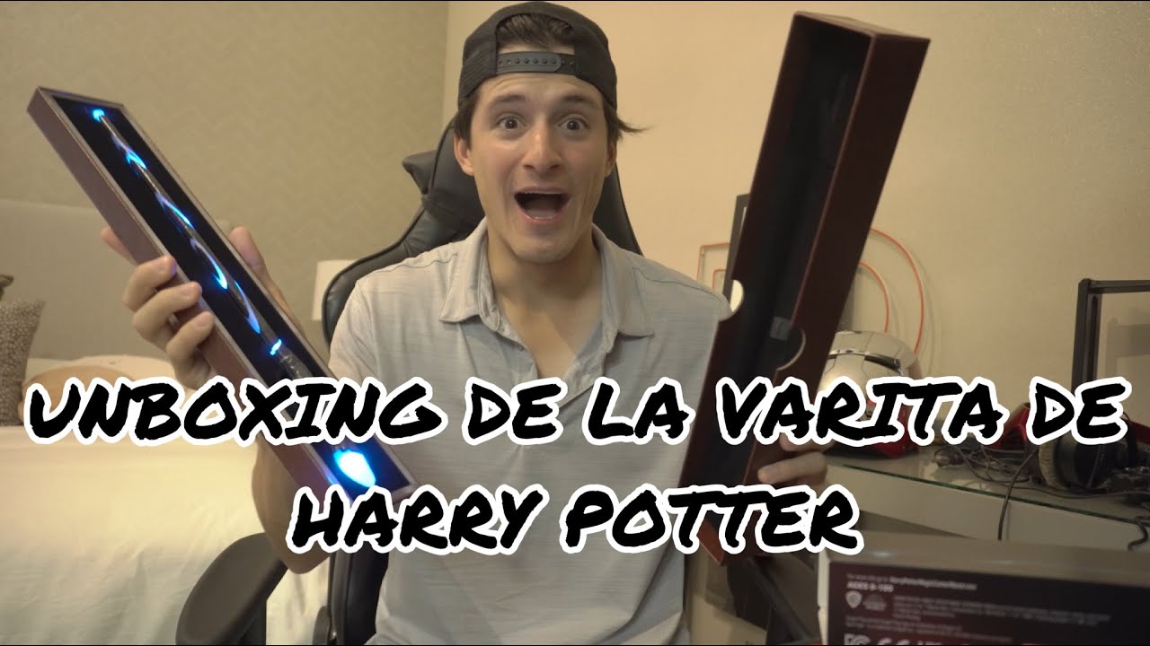 UNBOXING DE LA VARITA DE HARRY POTTER CON 50 HECHIZOS😱😍