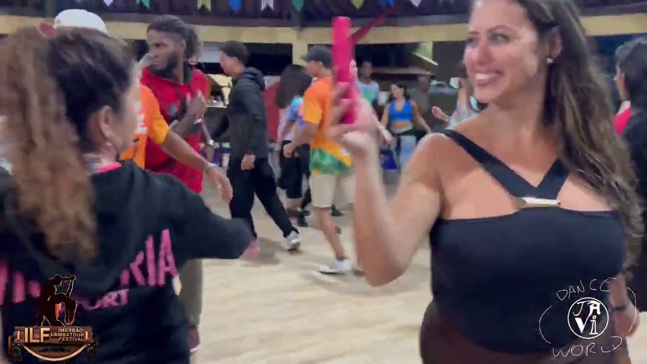 PRACTICA na Aula de Didi & Patricia (Lambada) Lambatour Festival - Porto Seguro - 23 Out 2025