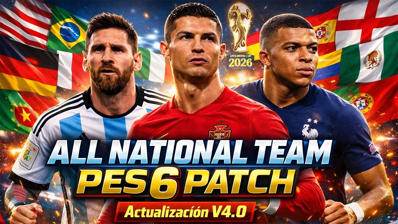 ✅ Actualización del *ALL NATIONAL TEAM* Versión 4.0 ⚽