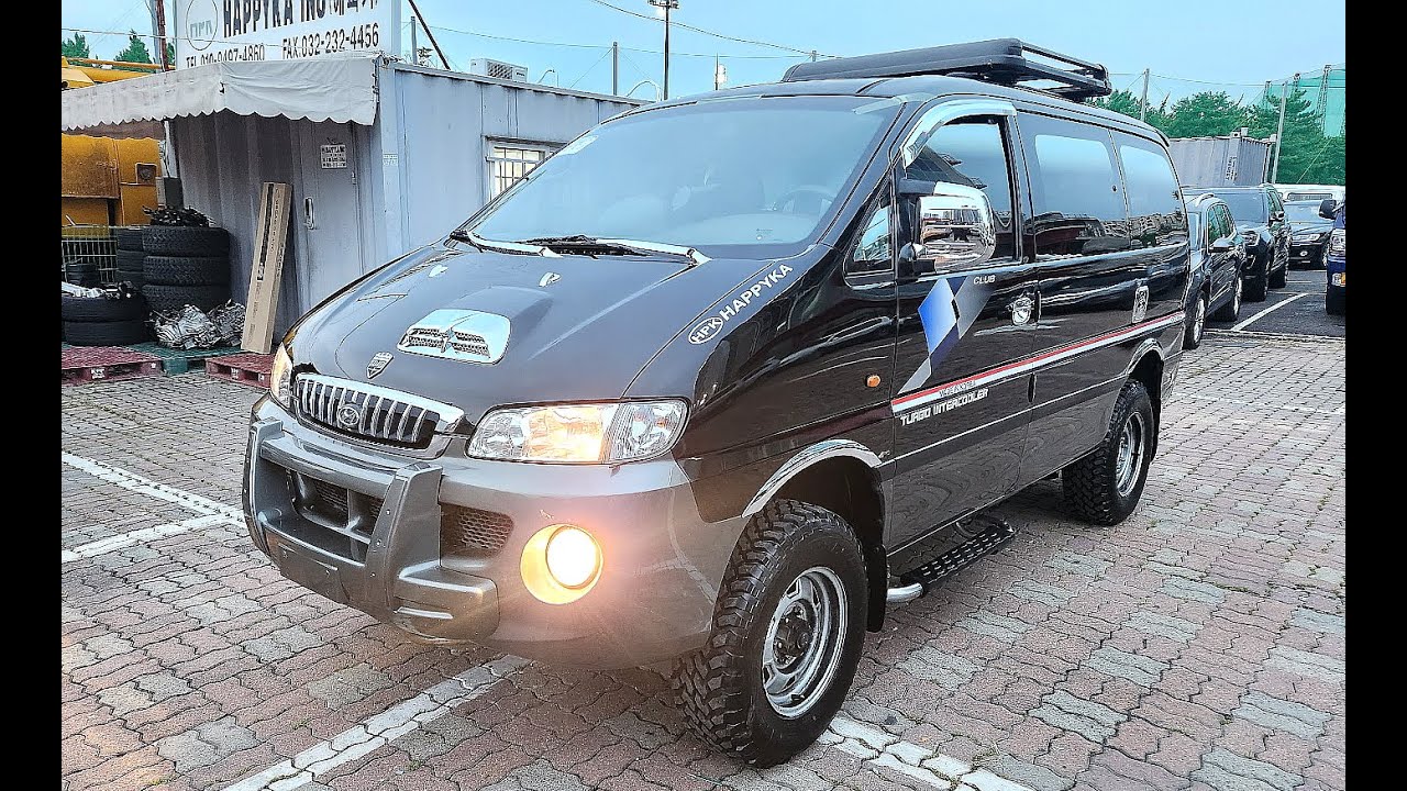 HYUNDAI STAREX 4X4 CLUB     KMHWR81HP2U497275     -2002-