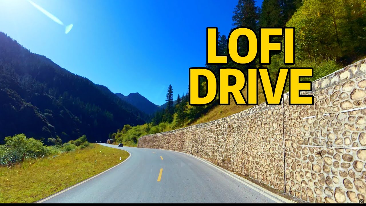 Car Travel Through China | Baiyu County -- Gaiyu Town | Music Highway Drive in 4K