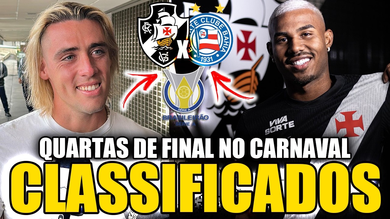 ESTREIA DOS REFORÇOS CONTRA O BAHIA? | VITÓRIA IMPORTANTE | ÚLTIMAS NOTÍCIAS DO VASCO