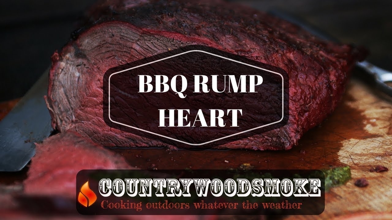 BBQ Rump Heart on the Weber Kettle