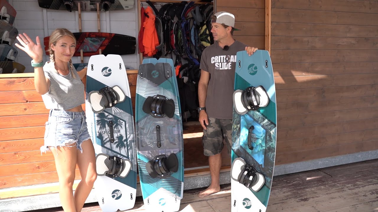 Modello e Misura della tavola da kitesurf , come sceglierla