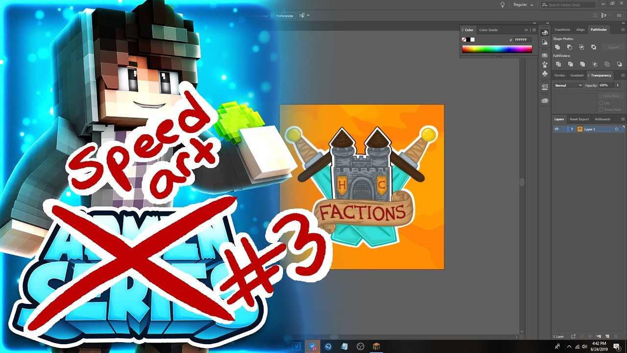 Speedart #3 - HCFactions Social Media Revamp - @hcfactions_org