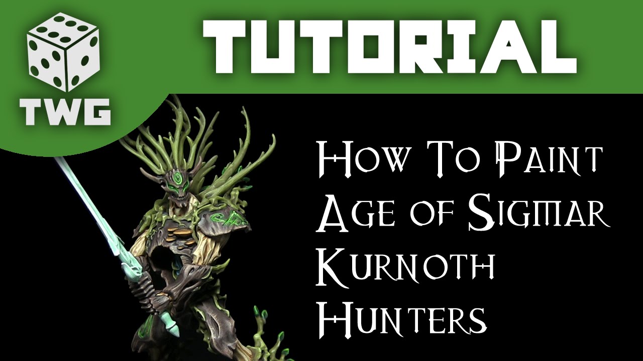 How To Paint Kurnoth Hunters - Warhammer Age of Sigmar Sylvaneth Tutorial (The War Gamer)