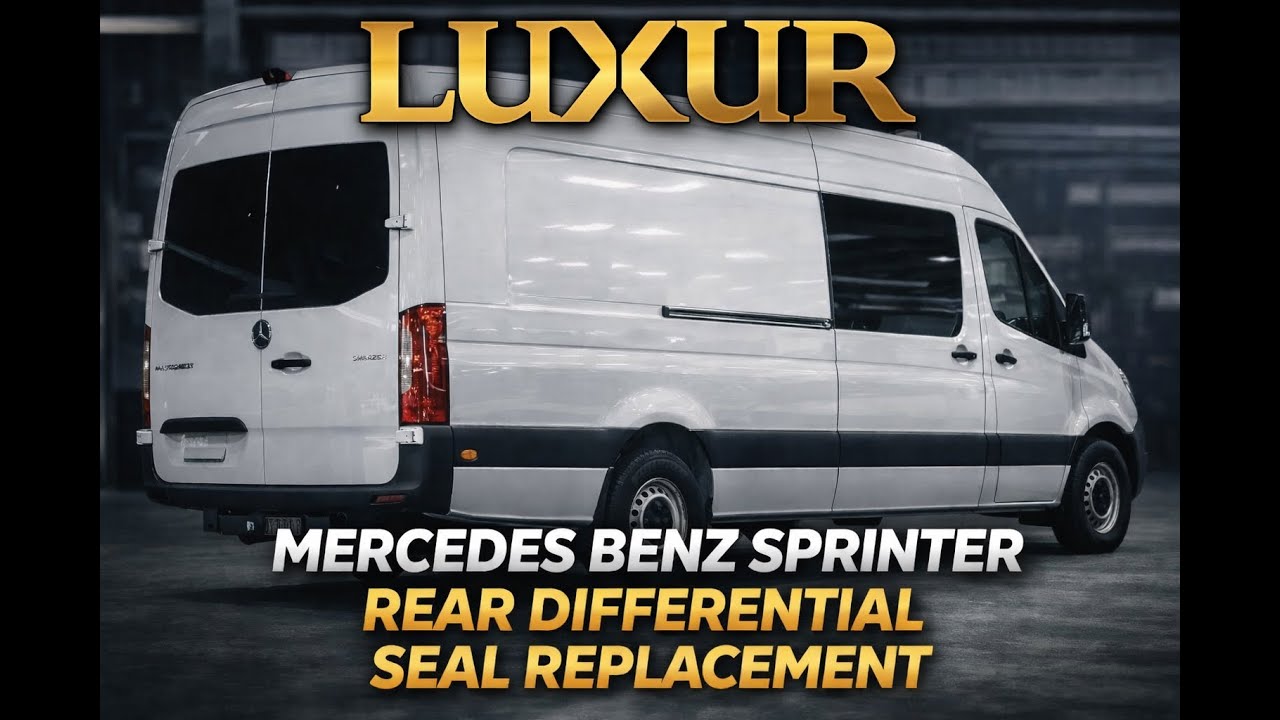 Mercedes Benz Sprinter | Rear differential seal replacement