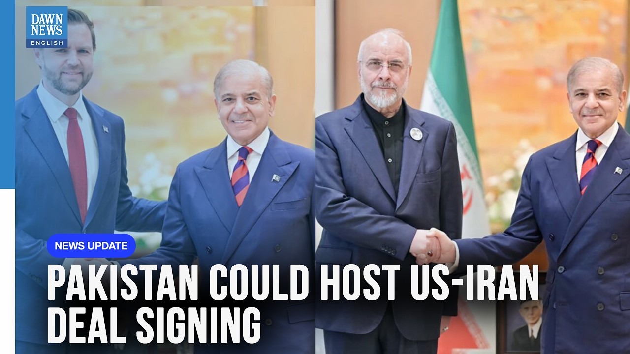 US-Iran Peace Talks: Pakistan in Frame for Potential Deal Signing | Dawn News English