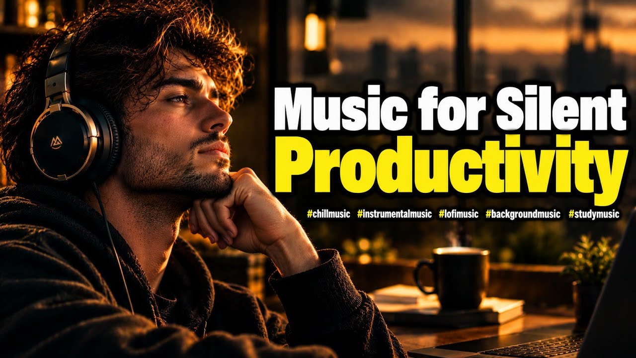 Music for Silent Productivity #chillmusic#instrumentalmusic#lofimusic#backgroundmusic#studymusic