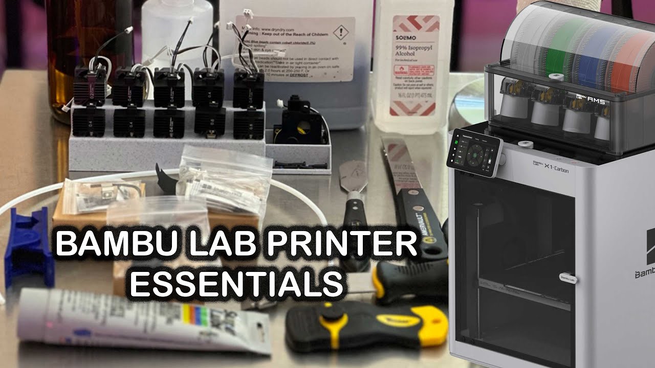 3D-принтер Bambu Lab &mdash; необходимые аксессуары, которые вам нужны