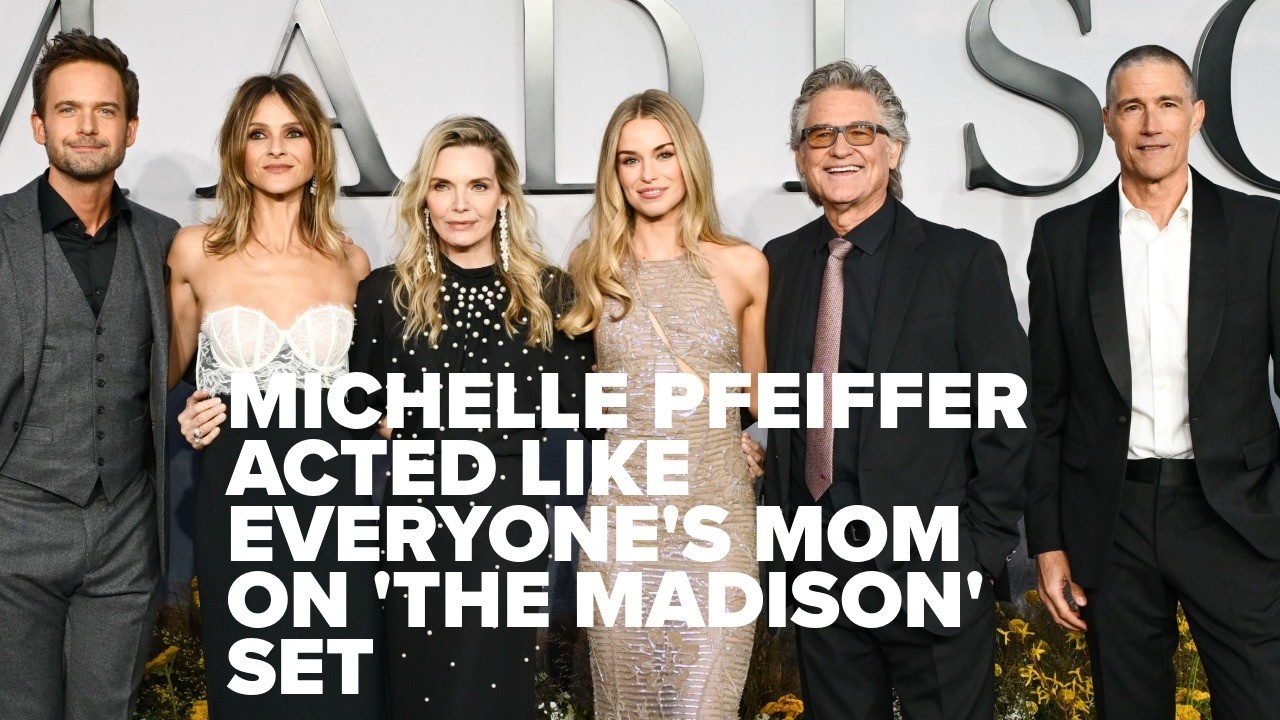 #MichellePfeiffer was mama bear to everyone on #TheMadison set! #MatthewFox #BeauGarett #KevinZegers
