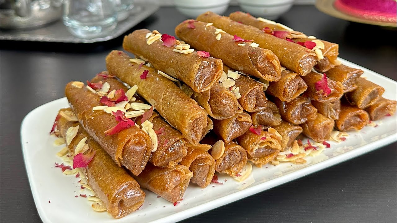 Арахис и медовые сигары! Вкусные североафриканские кондитерские изделия, которые легко приготовить!