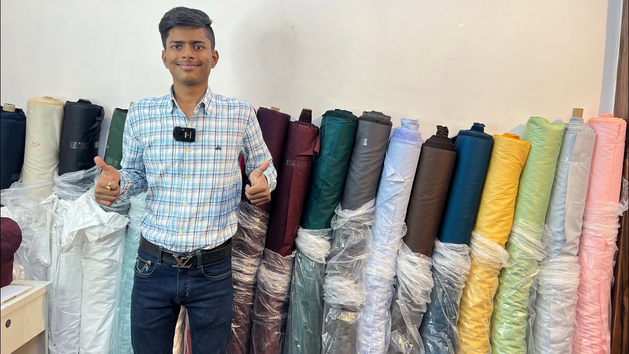 SATIN PLAIN FABRIC shirting fabric wholesale in Delhi Cotton shirts Fabric | Manufacturing Fabric